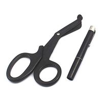 LAJA IMPORTS Ideal Gift for Nursing Set W/Heavy Duty Pen Light & Trauma/EMT/ Nursing Scissors/Shears