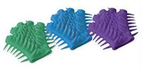 Hyper Flex SPIKY GLOVE Special Needs Fidget Hand Therapy Autism Sensory Stress (Blue)
