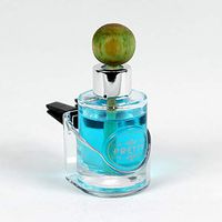 dolbiway Car Vent Clips Air Freshener Diffuser No Spill Wooden Stick Essential Oil Aromatherapy Diffuser Premium Quality with Strong & Pleasant Scent (Blue - Clean Cotton)