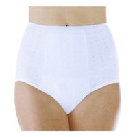 1-Pack Women's Super Absorbency Incontinence Panties White 8X (Fits Hip 61-63")