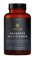 Inessa BIOACTIVE Advanced Multivitamin | Potent, Proven Most Absorbable Form & Optimal Dose CoQ10 100mg, Vitamin D3 2000 IU, B Spectrum, K2 100mcg, VIT A, 5-MTHF 400mcg Folic Acid, Zinc 20 mcg Lutein