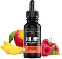 Exógenas Keto gotas Use la grasa naturalmente Como Combustible y Controle el apetito apoye la cetosis y el metabolismo, Apetito de pérdida de peso para Mujeres y Hombres.