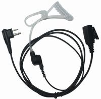 SUNDELY FBI Style Covert Headset Earpiece Mic for Motorola Radios Walkie Talkie GP2000 GP2100 GP300 GP308 GP68 GP88 GP88S GP350 2 Pin Jack