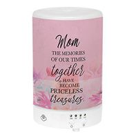 Mom Memories Together Frosted Glass 8 Color LED Light Essential Oil Diffuser