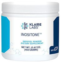 Klaire Labs Inositone Powder - 700 Milligrams Pure Inositol, Hypoallergenic Mood Support with No Additional Ingredients, Dairy & Gluten-Free (407 Servings, 450 Grams)