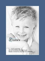 13x19 Yorktown Blue / Royal Custom Mat for Picture Frame with 9x15 opening size (Mat Only, Frame NOT Included)