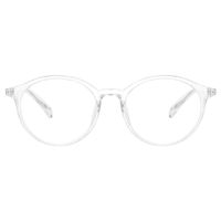 Blue Light Blocking Glasses Women, Lightweight TR90 Eyewear Frames Anti-Glare Clear Lenses Computer Glasses (Clear - M)