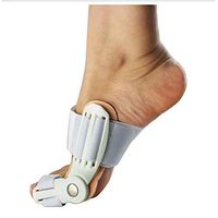 Toe Valgus Orthosis - Large Foot Bone Flexible Foot Toe Valgus Orthosis, Day and Night Splint Straightener Auxiliary Protector
