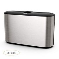 Tork Image Design Xpress Countertop Multifold Hand Towel Dispenser H2/H23, Image Design - Paper Towel Dispenser 302030, One-at-a-time Dispensing, Stainless (Pack 2)