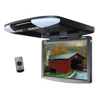 Tview T1588IRBK 15.4" Wide Screen LED Flip Down Monitor (Black)