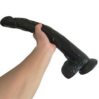 LMRWQ 16 Inch PVC Safe Huge Long Relax Toy -6 - - -HKENEEV-M