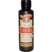 Barleans, Flax Oil Organic, 8 Fl Oz