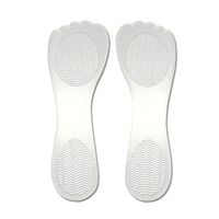 Self-adhesave Comfortable Silicone Thin Non Slip Shoe Pad High Heel Insoles Pain Relieve (Transparent)