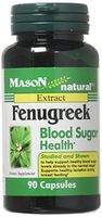 Mason Vitamins Fenugreek Blood Sugar Health Capsules, 60 Count