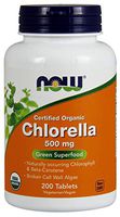 Chlorella (Organic) 500 mg - 200 Tablets by NOW