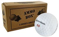 TaylorMade Aeroburner Soft Near Mint Used Golf Balls 3-Dozen White