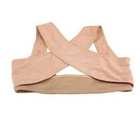 Lady Chest Support Belt Straps Bands Posture Corrector Back Support Brace Body Sculpting Shoulder Vest for Women X Type(M)