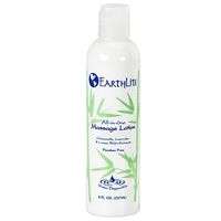 EARTHLITE Massage Lotion - Light, Smooth, Nourishing, Combines Properties of Oil & Creme, Made in USA (8oz)