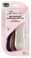 Moneysworth & Best High Heel Insoles with Soft Foam Shoe Insert (Pack of 3 Pairs)