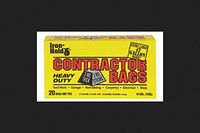 TRASH BAG CNTRCT42GBX20 by IRON HOLD MfrPartNo 618895