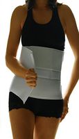 Alpha Medical 12" Width Standard (38"-50" Around The Navel) Abdominal Binder Support Wrap/Surgical Binder/Hernia Support/Abdominal Hernia Reduction Device