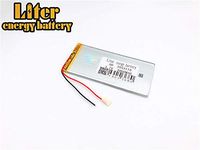 BIHUADE 3.7V 7000mAh 35100145 Polymer Lithium Li-ion Battery Rechargeable Lithium Polymer Li-Po Battery for MP4 GPS MP3 Bluetooth Stereo DIY Gift (35100145)