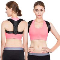 Lzour Best Posture Corrector & Back Support Brace for Women and Men, Adjustable Magnetic Clavicle Support Brace is Ideal for Shoulder Support