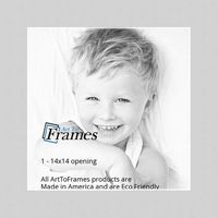 14x14 Clapboard / Candlewick Custom Mat for Picture Frame with 10x10 opening size (Mat Only, Frame NOT Included)