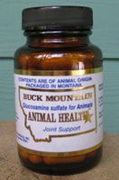 Buck Mountain Glucosamine Sulfate for Animals by Carols Pet Cafe and Beyond