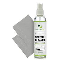 Screen Cleaner – Green Oak Screen Cleaner Spray for LCD, LED, TVs, Laptops, Tablets, Monitors, Phones, and Other Electronic Screens - Gently Cleans Bacteria, Fingerprints, Dust, Oil (8oz)