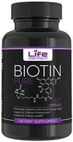 Biotin B Complex Vitamin Capsules - Vitamin B7 Formula for Hair Skin and Nails - 60 Capsules