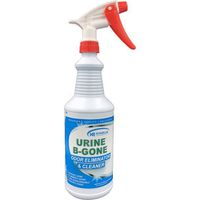 Urine-B-Gone: Highly Concentrated Live Liquid Enzymes That Completely Eliminate Urine, Organic, and Biological Odors [Case of 12 (32 oz) Quarts]