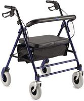 Invacare Bariatric Rollator with Pouch
