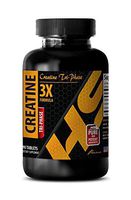Pre Workout for Men Pump - CREATINE TRI-Phase (3X Formula) - Creatine monohydrate Tablets - 1 Bottle 90 Tablets