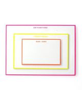 Roobee Neon 3 Stack Notepad Set, 3 Count