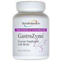 Transformation Enzymes GastroZyme, Capsules - #1 Practitioner Recommended - Uniquely Formulated with Enzymes and Herbs,- Soothes and relieves gastrointestinal discomfort (270)