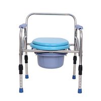 XWZJY Extra Wide Bedside Commode Seat 3 in 1 Lightweight Bariatric Toilet Chair Shower Bench with Safety Steel Frame Bathroom Support for Elderly Disabled