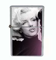Customized Collectables Marilyn Monroe Black Sweater Classic Sexy Flip Top Oil Cigarette Lighter