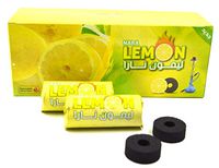 Lemon Nara Charcoal Coco Coconut Charcoal Hookah Shisha Nargila Coals Full Pack 20 Rolls