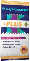 Lipozene Plus Garcinia Cambogia Extract, Forskolin, and Glucomannan - 50% HCA Pure Extract [Appetite Suppressant Weight Loss Diet Pills] No Caffeine No Jitters - 90 Capsules