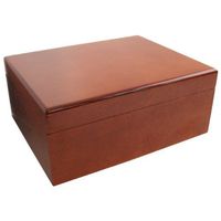 Savoy by Ashton Medium Humidor in Beetlewood, 50 Cigar Capacity