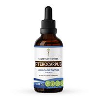 Pterocarpus Tincture Alcohol-Free Extract, Wildcrafted Vijaysar Helps Support a Healthy Cardiovascular System (4 FL OZ)