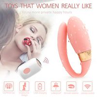 U-Shaped Women Toy 7 Vibrantion Modes Powerful Mssager Wireless Remote Control Sexy Toystory for Adults Woman Oral Simulation & Privacy Pleasure Couples Lovely Six Toys