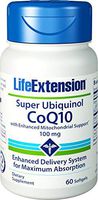 Life Extension Super Ubiquinol CoQ10 with Enhanced Mitochondrial Support 100 mg, 60 softgels (Multi-Pack)