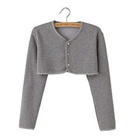 Long-Sleeved Plus Velvet Thick Warm,Shoulder Warmer,Prevent Arthritis Pain,A1