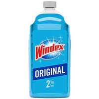 Windex Glass and Window Cleaner Refill, Original Blue, 67.6 Fl Oz