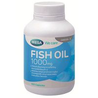 Mega we New Care Fish Oil 1000 mg 100 capsules.