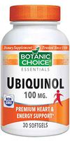 Botanic Choice Ubiquinol Nutritional Supplement, 100 mg,30 Count