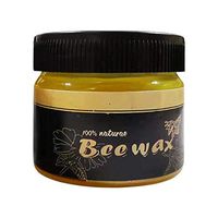 GOTDCO. Natural Wood Seasoning Beeswax, Traditional Beeswax Polish for Wood & Furniture, All Purpose Beewax for Wood Cleaner & Polish, Wear Resistant Beautify & Protect Wipes, No Build Up (Yellow)