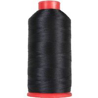 Threadart Heavy Duty Bonded Nylon Thread - 1650 yards (1500m) - Coated No Unravel - #69 T70 Size 210D/3 - For Upholstery, Leather, Vinyl, Weaving Hair, Denim, and Other Heavy Fabric - 26 Colors Available - Very Dk. Navy